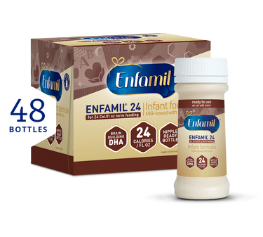 Enfamil 24 Cal Infant Formula 48 Bottles