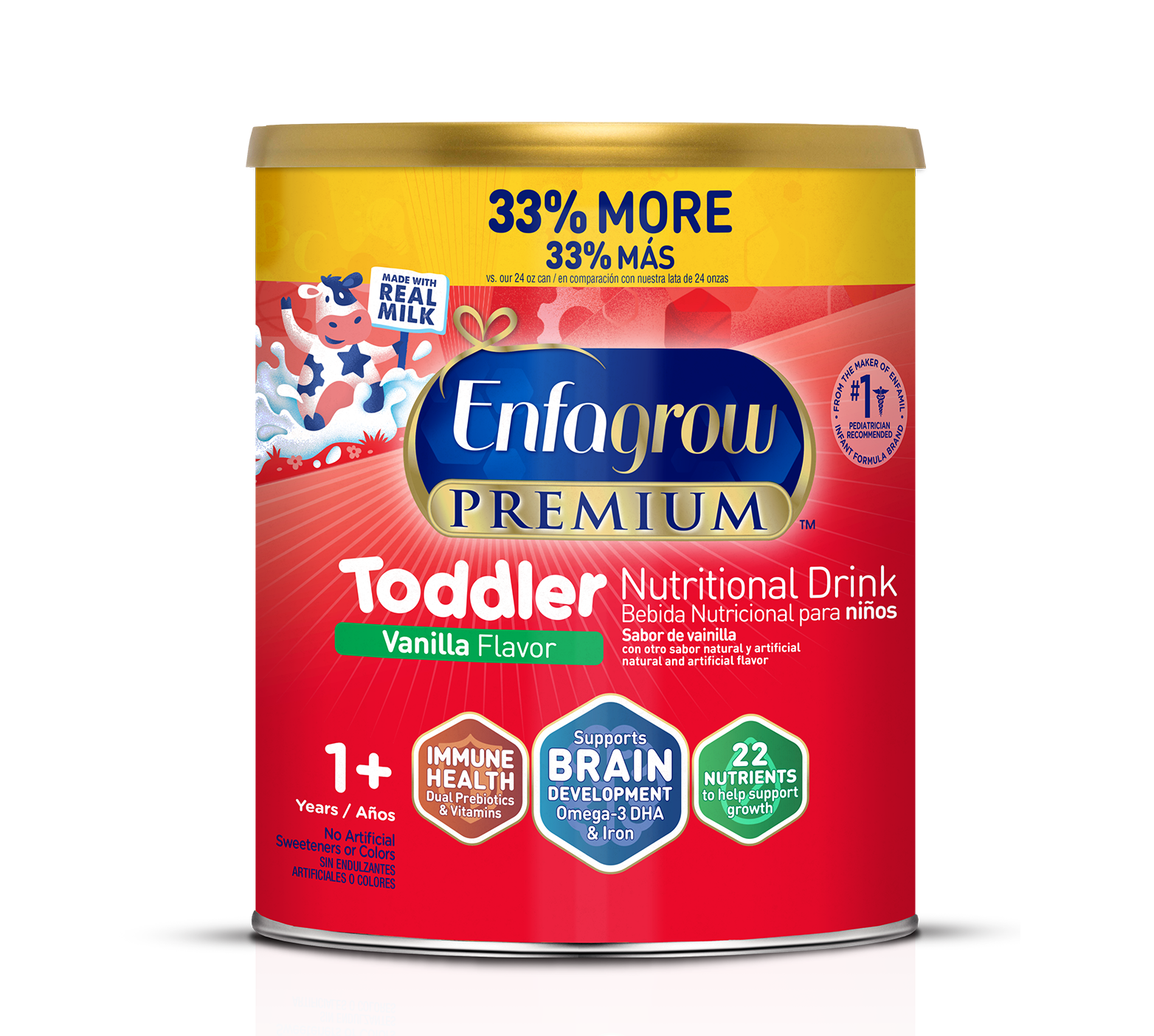 Enfagrow® PREMIUM Toddler Nutritional Drink - Vanilla Flavor - Powder ...