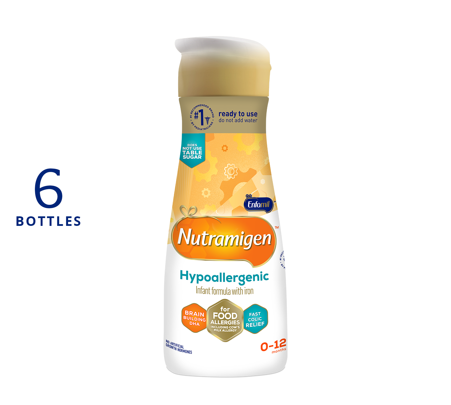 Nutramigen® Hypoallergenic Infant Formula - Ready to Use - 32 fl