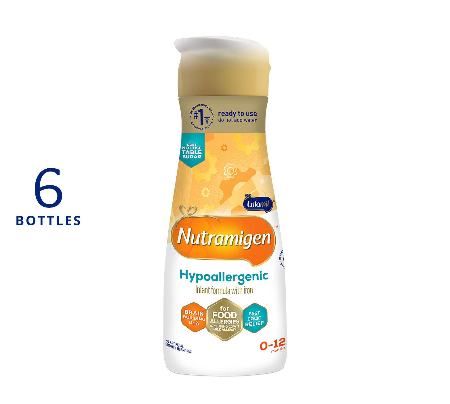 Nutramigen® Hypoallergenic Infant Formula - Ready to Use - 32 fl oz Bottle  - Online