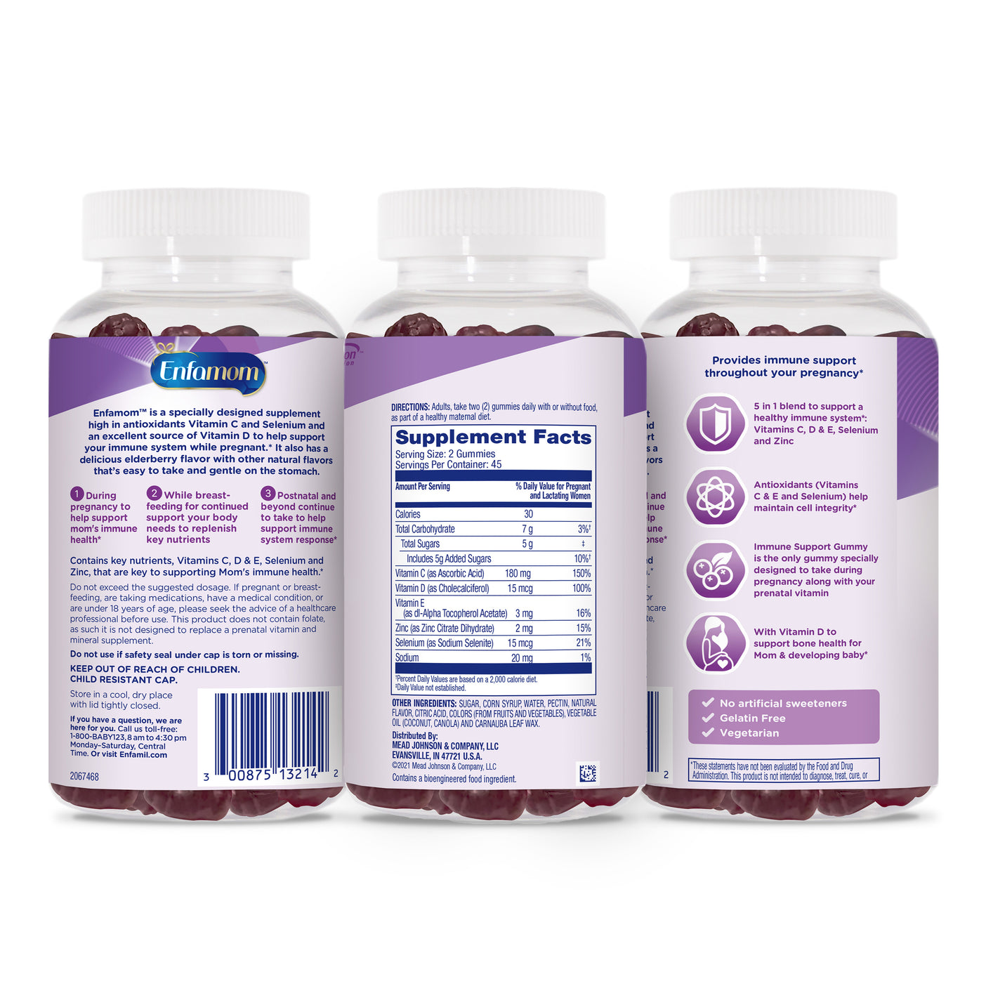 Gynefam Supra: Pregnancy Supplement Vitamins B9, B12, D, Iodine