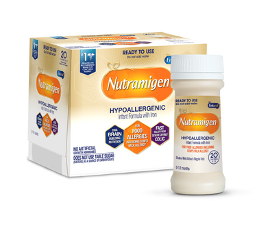 Nutramigen Liquid Infant Formula 2fl oz 6 bottles