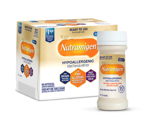 Nutramigen Liquid Infant Formula 2fl oz 6 bottles