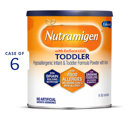 Nutramigen with Enflora LGG Toddler Formula 12.6 oz Case of 6