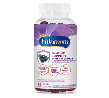 Enfamom Elderberry Flavored Prenatal Immune Support Gummies