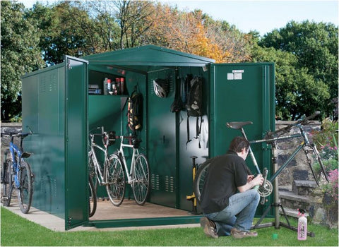 bike shed storage