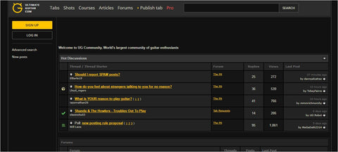 10 of the best online guitar forums and communities