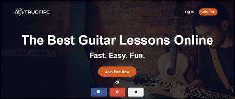 On-line resources for guitar players - The most popular Guitar Lesson websites