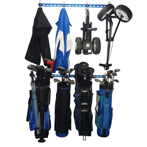 golf bag wall hooks