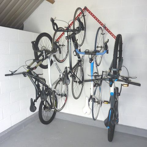 Bike storage - Vertical bike storage rack