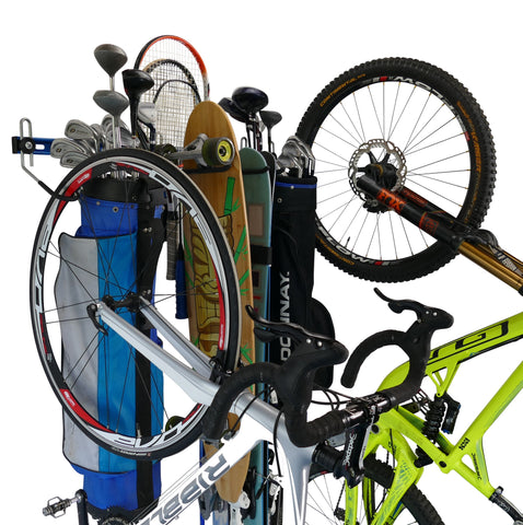 Sports Equipment Wall Storage Rack.