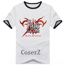 Fate/stay night Saber Short Sleeve Printed T-shirt Cosplay Costume