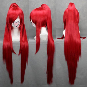 long red cosplay wig