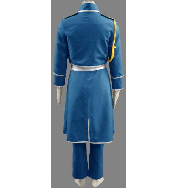 Fullmetal Alchemist Roy Mustang Military Uniform Anime Cosplay Costume ...