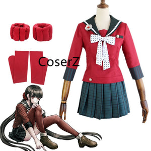 Anime Danganronpa V3 Harukawa Maki Cosplay Costume – Coserz