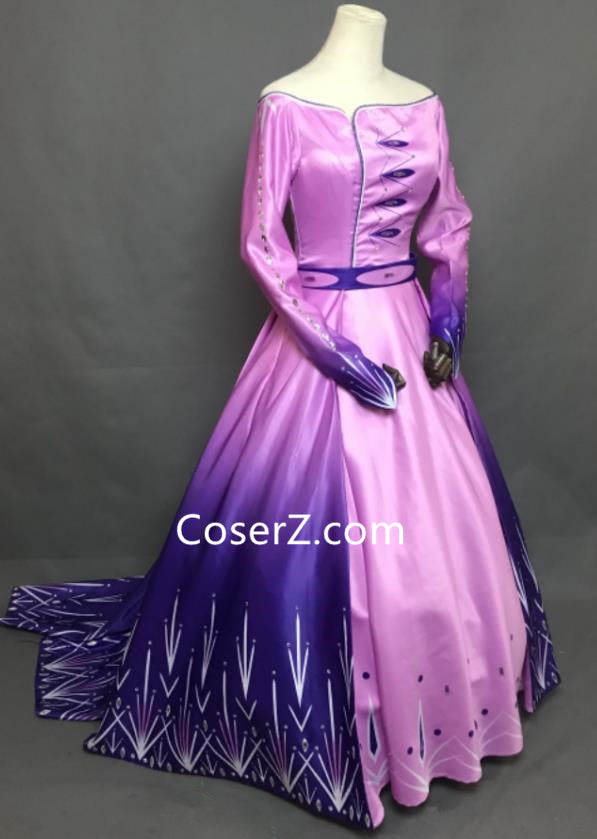elsa purple dress frozen 2