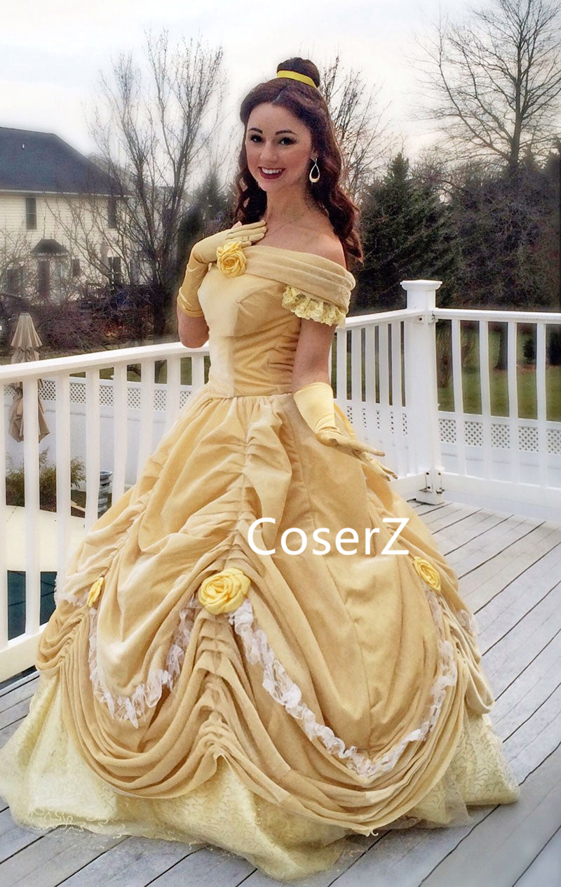 belle dress costume