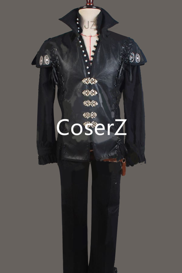 Once Upon A Time Cosplay Costume Captain Hook Costume Black Jacket