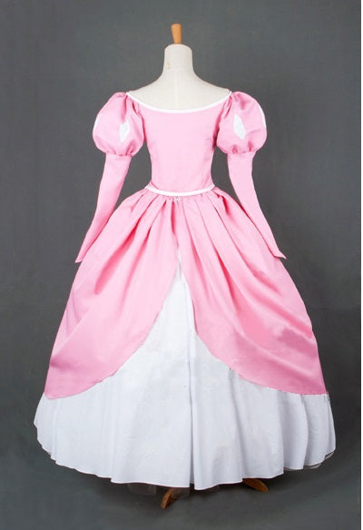 Ariel Pink Dress, Pink Ariel Costume, Ariel Cosplay Halloween Costume ...