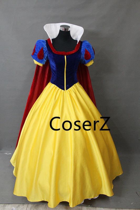 Princess Snow White Dress Fairytale Party Dress Cosplay Costume – Coserz