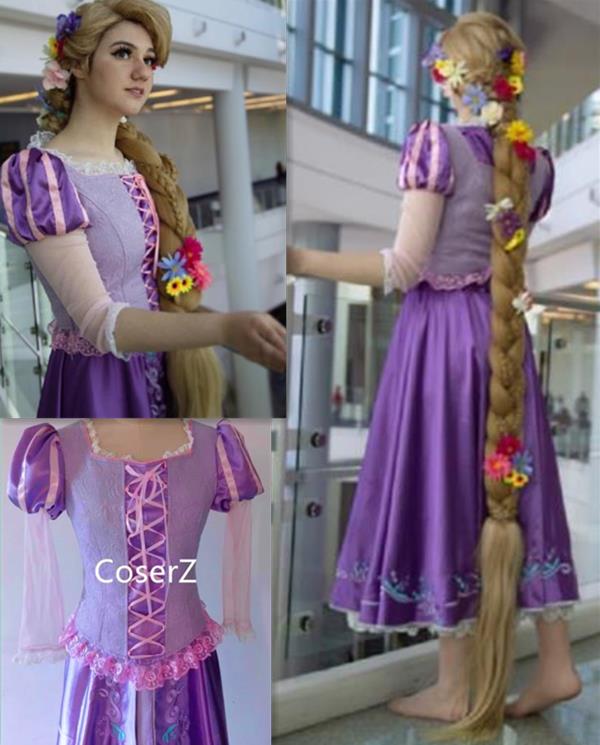 rapunzel dressing up outfit