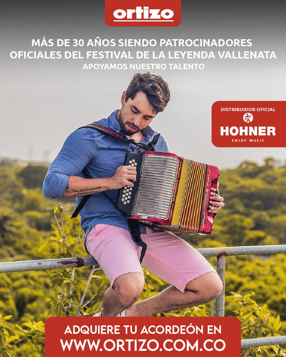 Acordeón Hohner en Colombia - ORTIZO – Ortizo Instrumentos Musicales