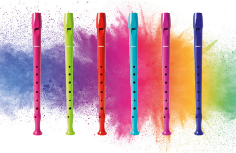 Flauta melody line colors