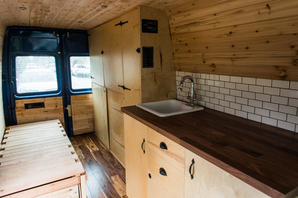 built out sprinter van