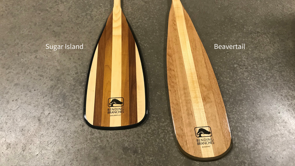 Canoe Paddle Sugar Island Beaver Tail