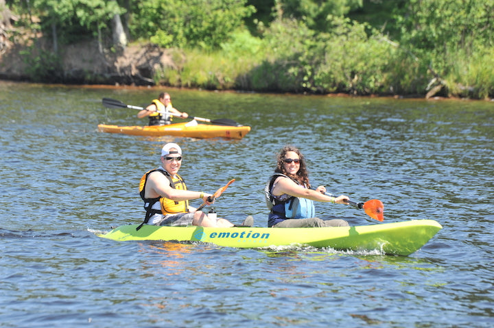 recreational kayakers