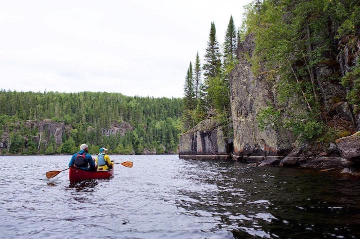canoeing the boundary waters