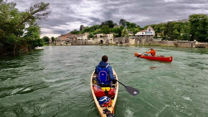 canoevelo bike and canoe trip through france