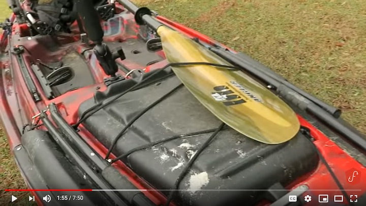 bass fishing kayak setup