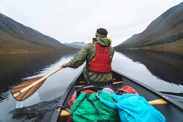 canoeing scottish highlands