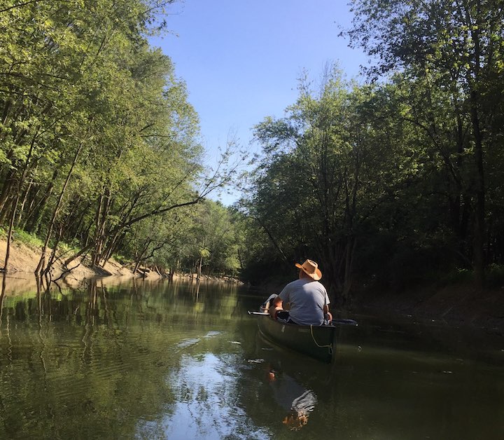 canoeing Anderson River