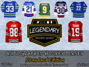 Autographed Hockey Jersey - Standard 