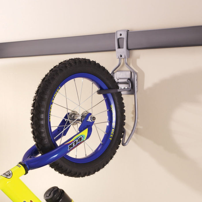 rubbermaid fasttrack rail bike hooks