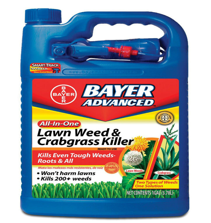 Bioadvanced 704130a All In One Weed And Crabgrass Killer 1 Gallon