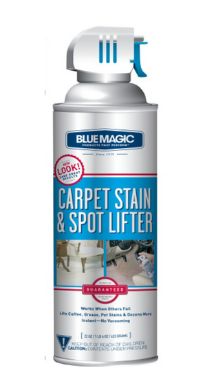 blue magic carpet stain and spot lifter