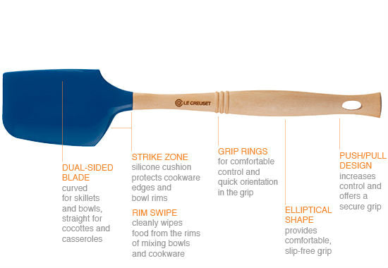 large silicone spatula