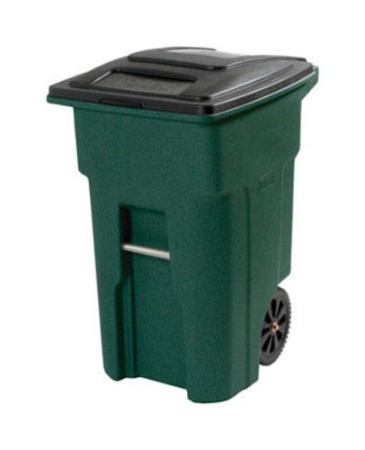 Toter 025548-A6GRS Wheeled Trash Can/Cart, 48 Gallon, Green — LIfe and Home