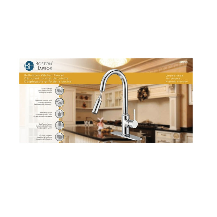 Pull Down Kitchen Faucet Shop Plumbing Replacement Parts At Low