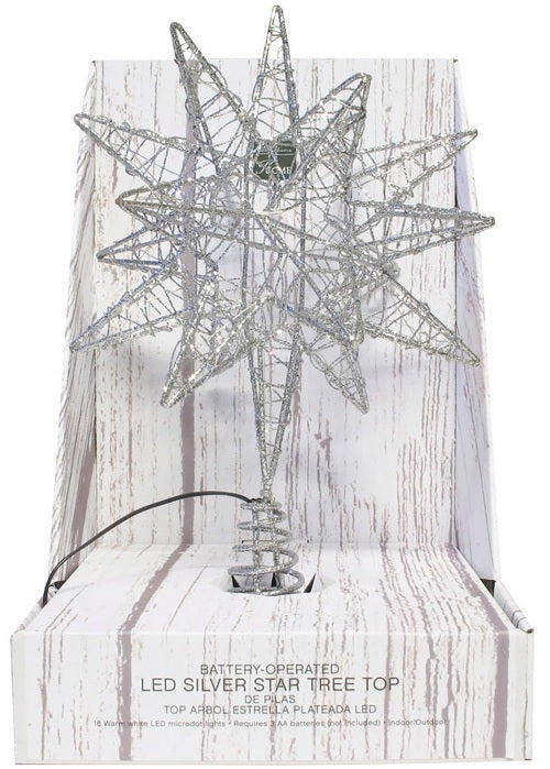 Featured image of post Black Star Christmas Tree Topper - Christmas tree topper led star lamp led christmas light xmas decorative light.