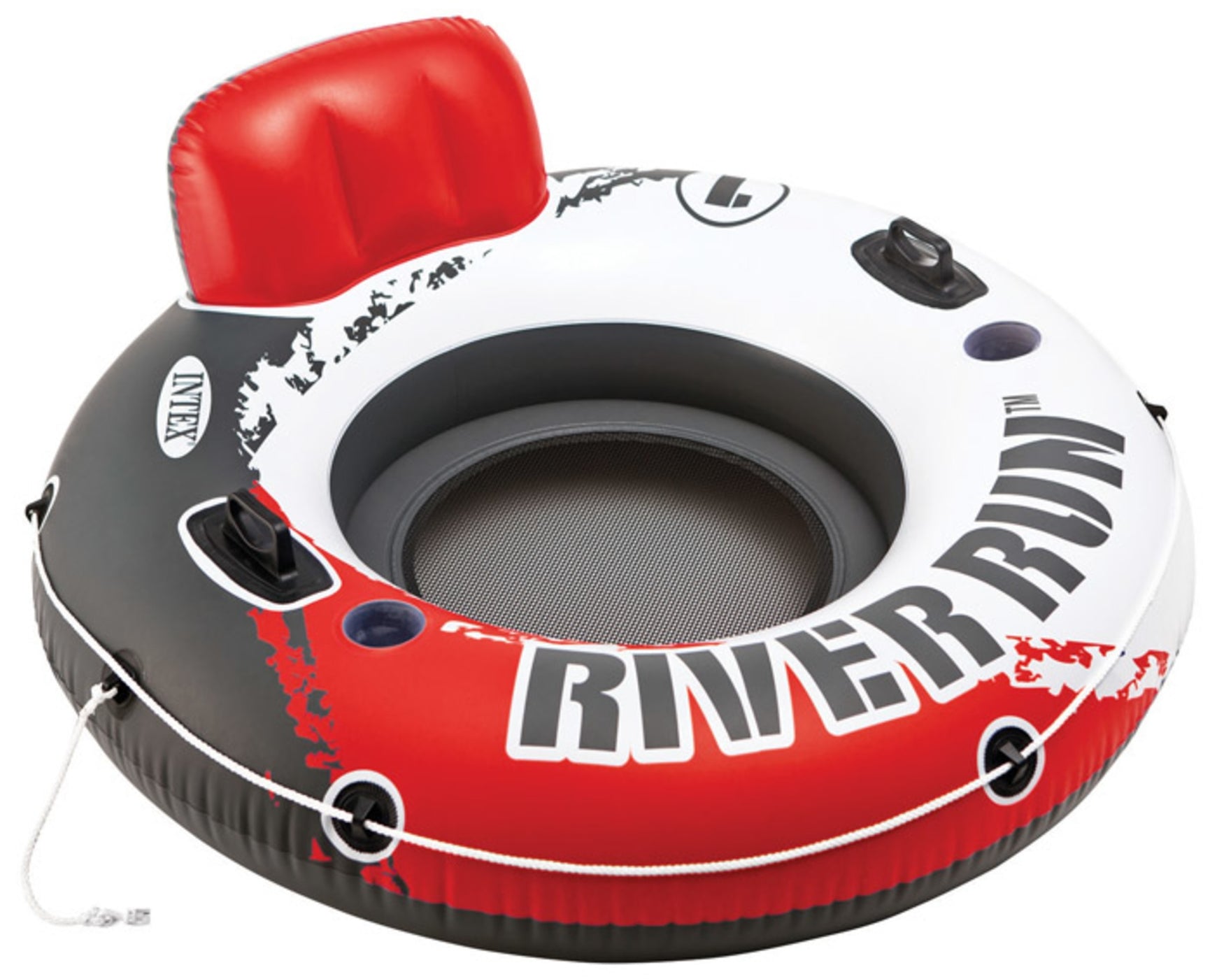 Intex 56825ep River Run Inflatable Floating Tube Red —
