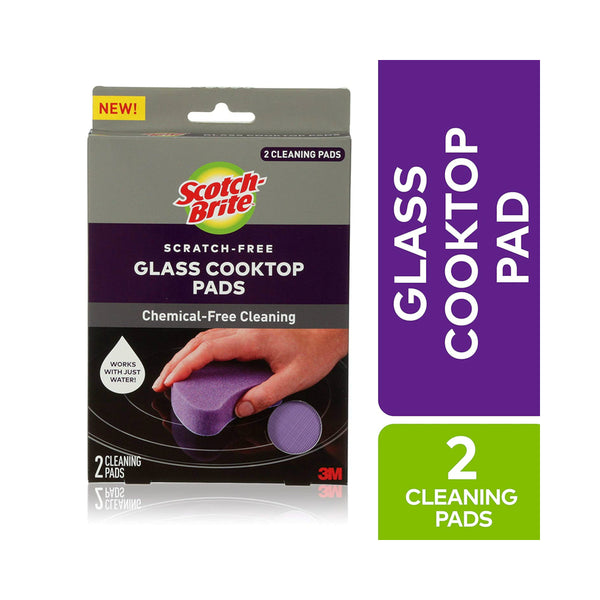 Scotch Brite 953 Ct P Glass Cooktop Cleaning Pad Purple