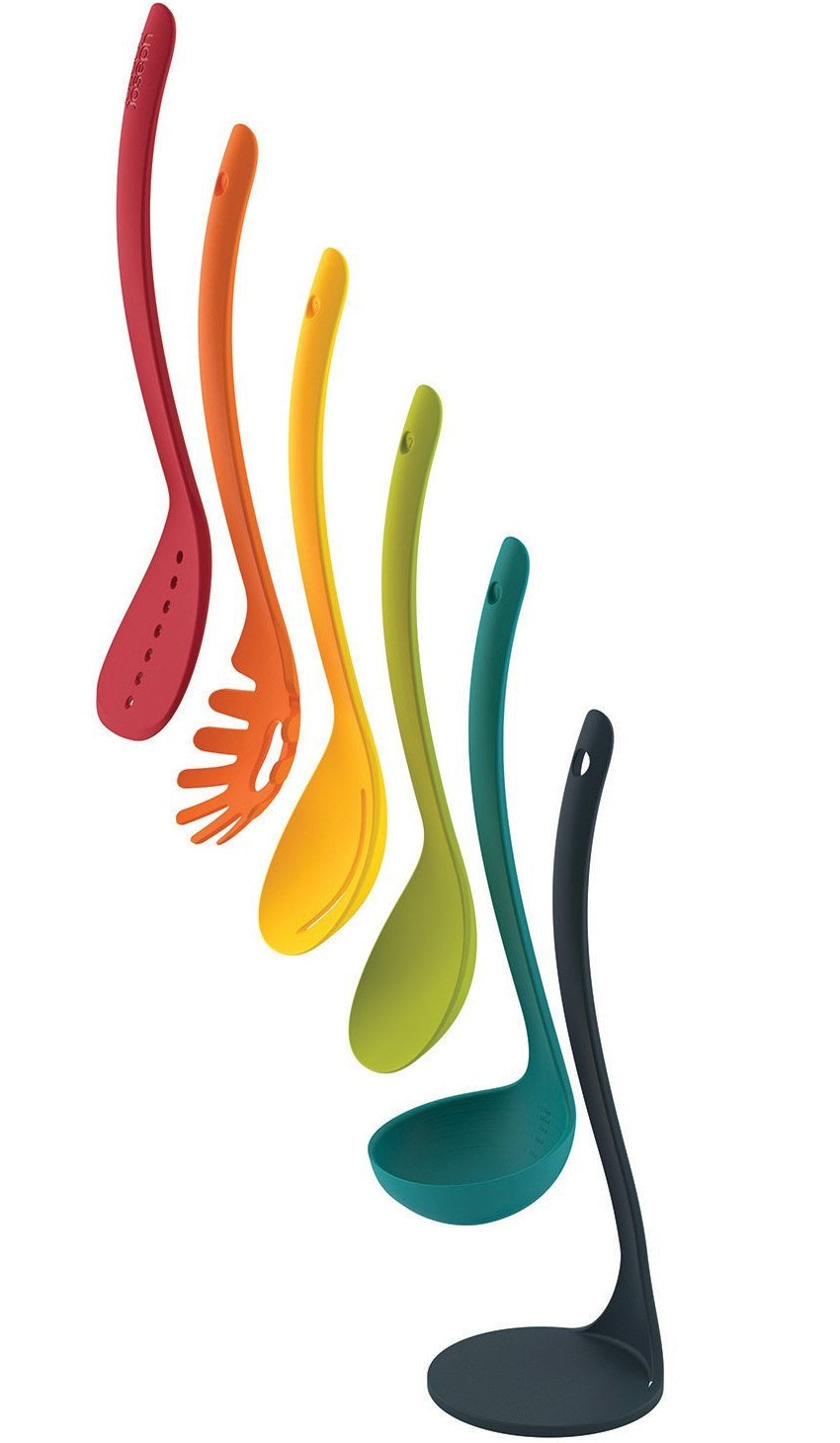 Joseph Joseph 10124 Compact Nesting Kitchen Utensil Set, Assorted Color Joseph Joseph 10124 Compact Nesting Kitchen Utensil Set, Assorted Color