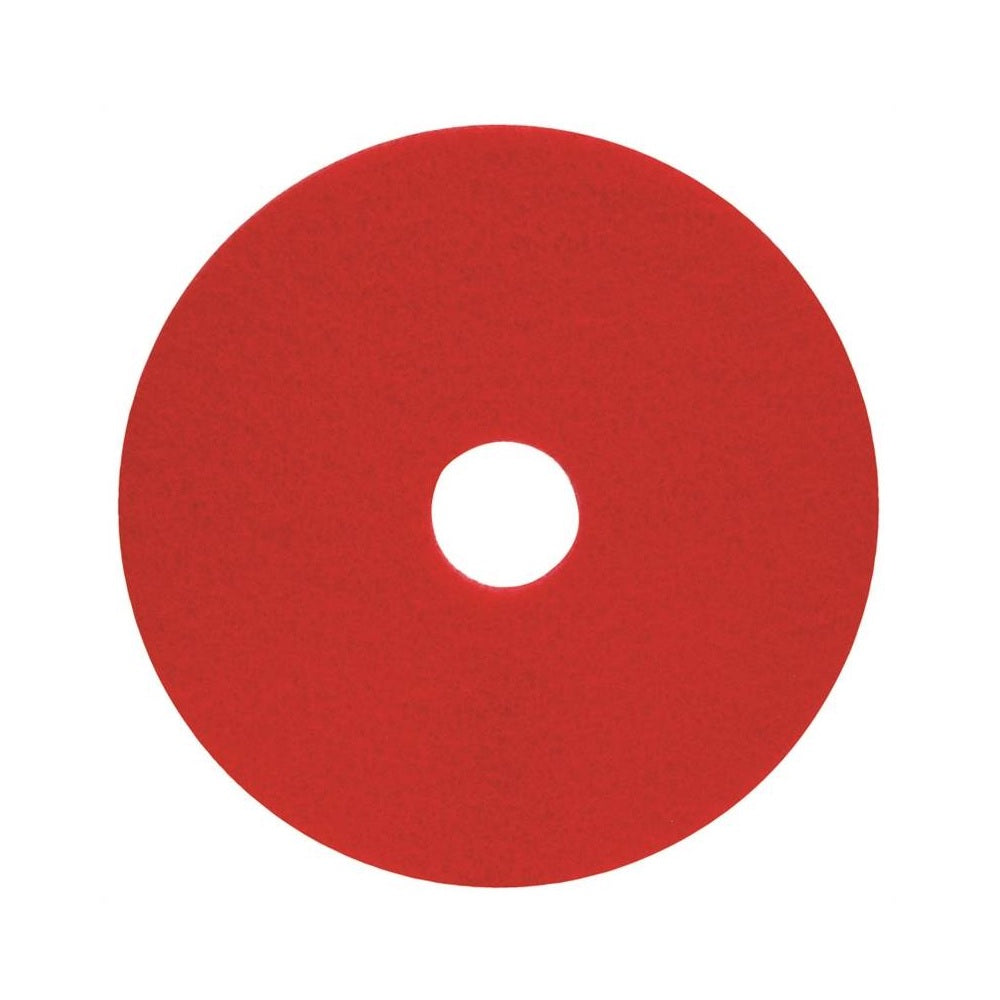 North American 970457 Light Buffing Pad, Red