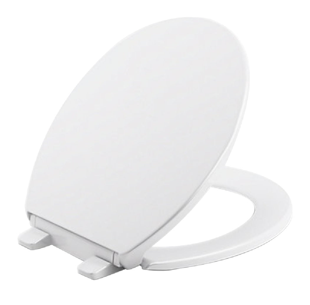 Kohler 20111-0 Brevia Round Toilet Seat, White