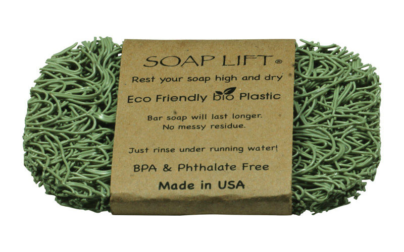 Soap Lift Sl14sag Bar Soap Saver Plastic Sage 1 4 X 4 1 2 X 3