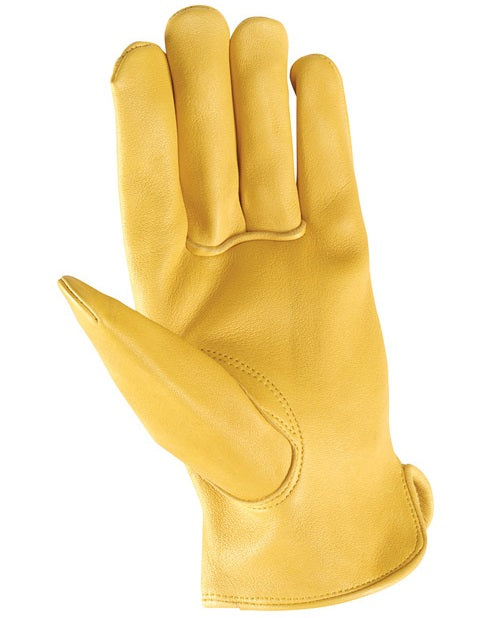 yellow leather gloves mens